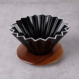 Origami Dripper with Wooden Stand - M size