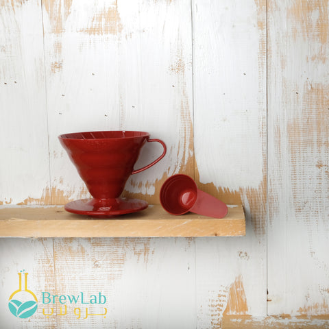 Hario V60 Plastic 02 Red